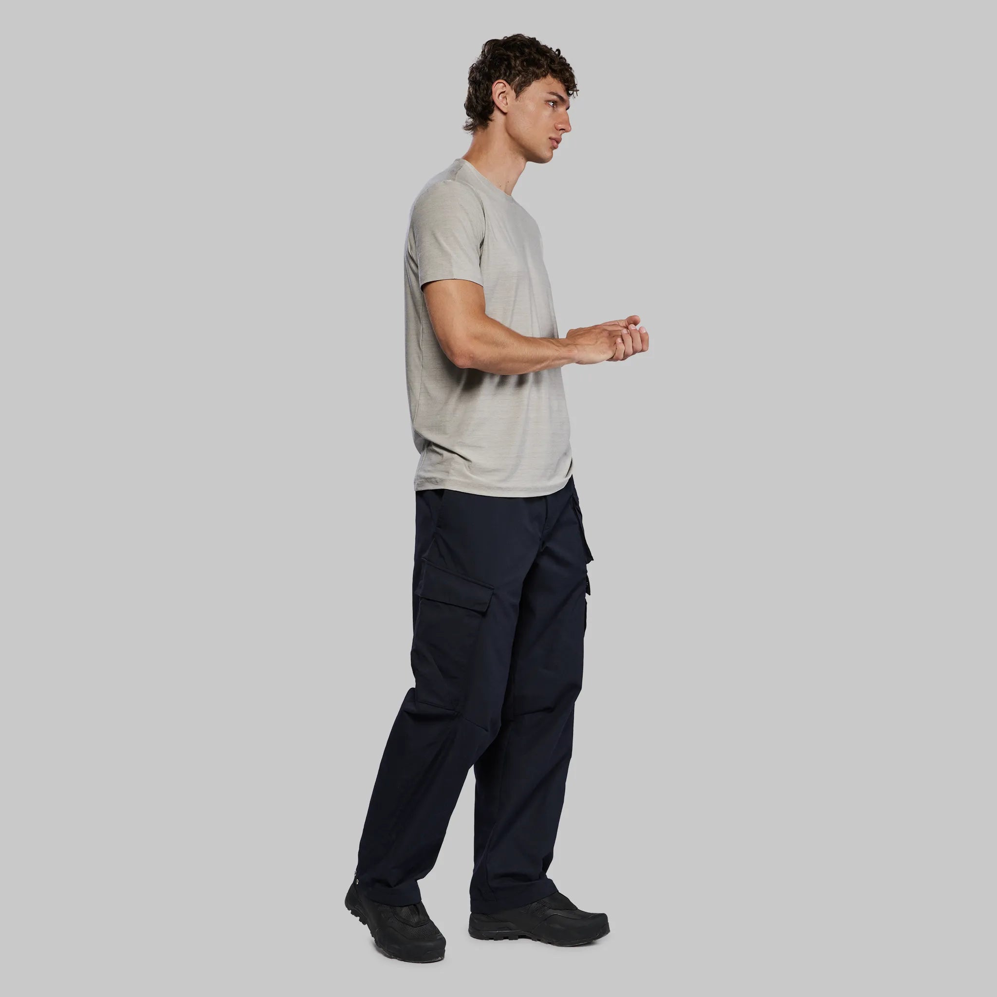 Vollebak Shielding Modal Blend T-Shirt Silver
