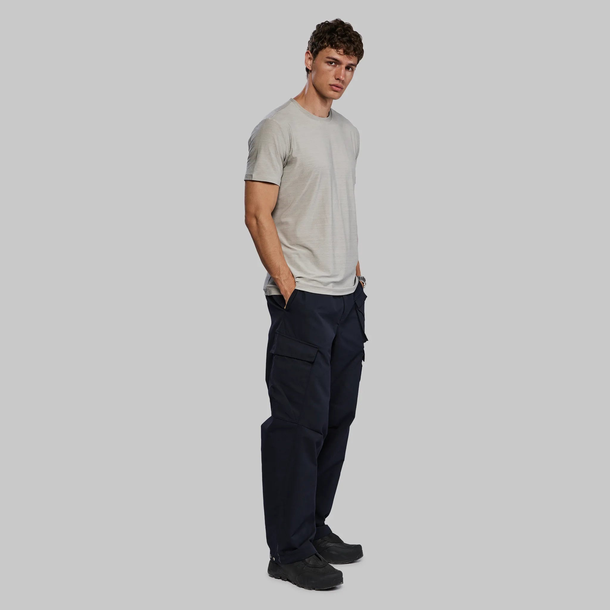 Vollebak Shielding Modal Blend T-Shirt Silver